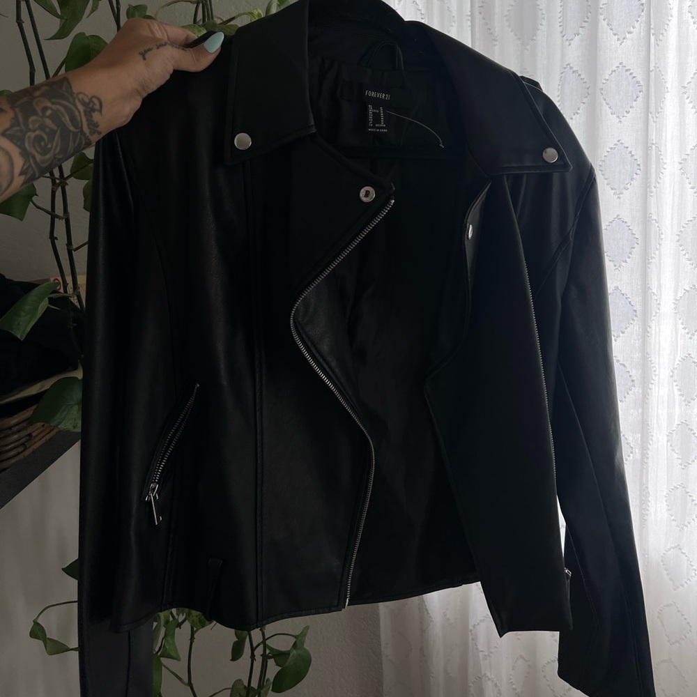 Forever 21 leather jacket
